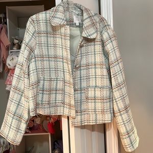 Tweed spring jacket